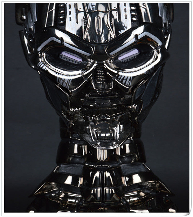 Terminator Bust T3 TX (LIFE SIZE) 1:1 Terminator tatue cranium Statue Chest Action Figure Collectible Model Toy