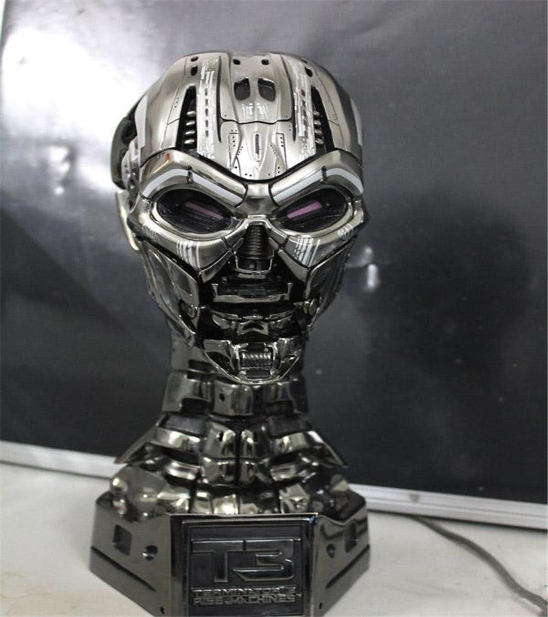 Terminator Bust T3 TX (LIFE SIZE) 1:1 Terminator tatue cranium Statue Chest Action Figure Collectible Model Toy