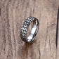 Hot Sale 6mm Stainless Steel Tire Grooved Ring Men Jewelry Rock Silver Gold Color Punk Biker Rings Wedding Jewelry