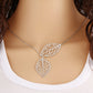 New Gold Fatima Hand Multilayer Hammer Chain Lariat Bar Necklace Long Strip Pendant Necklace Collar joyeria collier Women