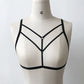 Sexy Pastel bust Harness Bra ladies harness Lingerie Cosplay Bondage chest belt Dresses Harness Cage Bra Elastic strap top
