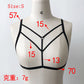 Sexy Pastel bust Harness Bra ladies harness Lingerie Cosplay Bondage chest belt Dresses Harness Cage Bra Elastic strap top