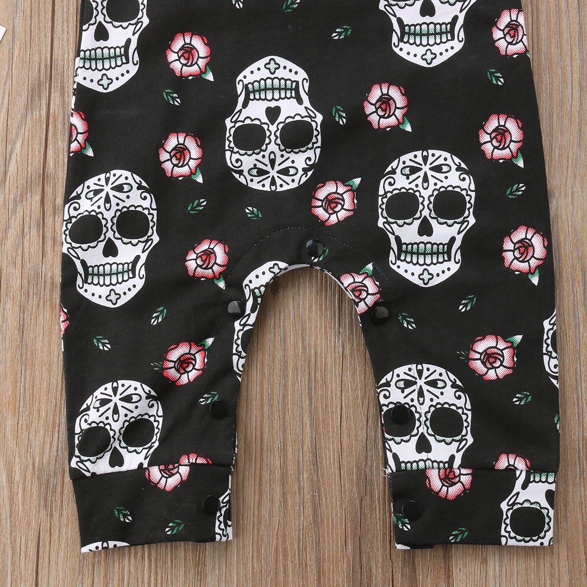 Brand New Halloween Casual Infant Baby Boy Girl Skull Romper Sleeveless