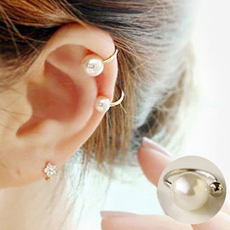 Ear Clip Invisibility Wrap Cartilage Cuff Stud Non Piercing Clip Earring For Women Jewelry