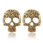 Hot Women's Fashion Maxi Statement Earrings Bijoux Wild Personality Vintage Retro Skull Stud Earrings For Women Jewelry