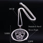 Skull Crystal Stainless Steel Necklace