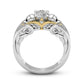 New skull men's jewelry Skull skeleton Hand CZ Ring European and American Punk style Motor Biker Men Women's Ring