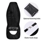 Evil seat cover protector, skull front and back car seat covers, grim reaper car tool, biker skull seat cover for car, christmas skull floor