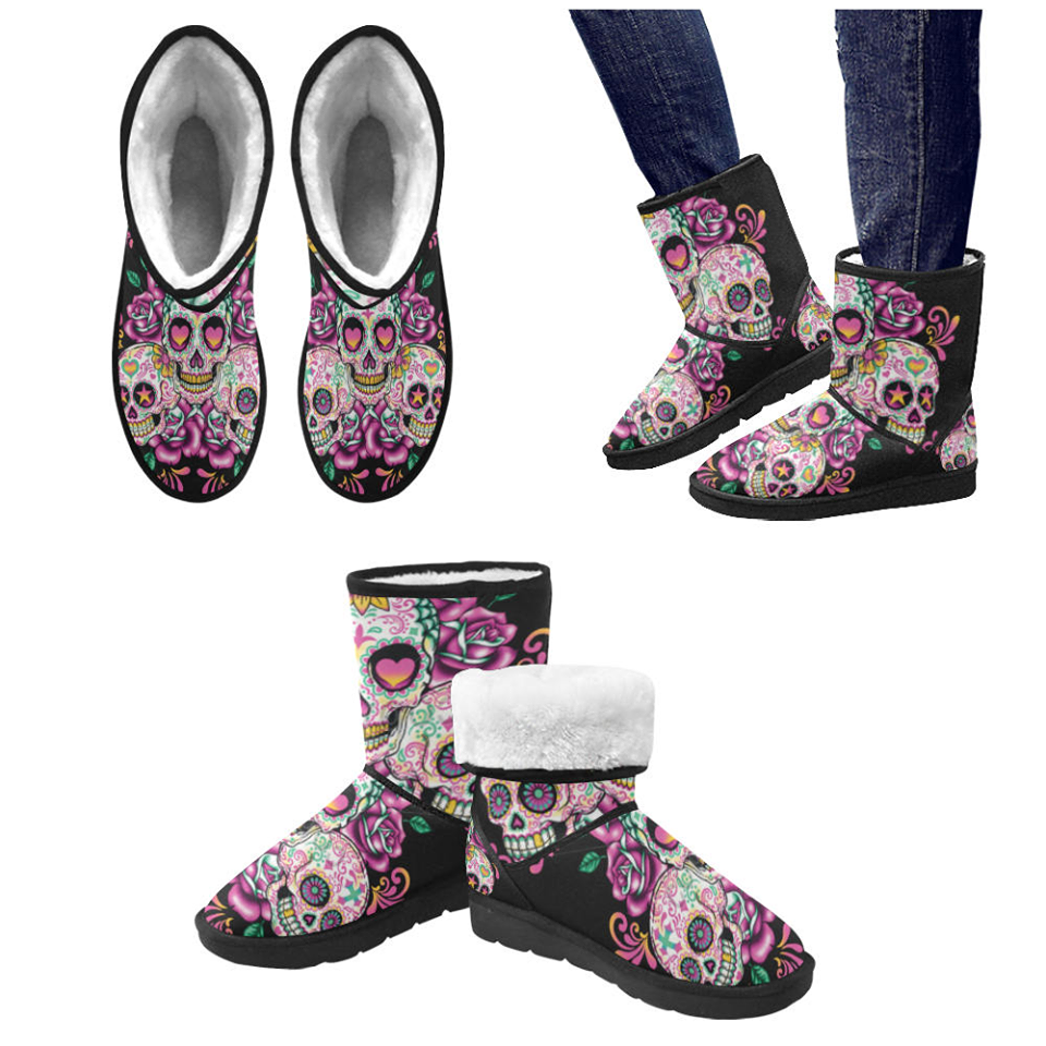 Sugar Skulls boots