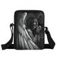 Dark Gothic Angel Skull Mini Messenger Bag Girls Ladies Shoulder Bags Grim Reaper Punk Women Cross Bag Kids Gift Bags Bookbag