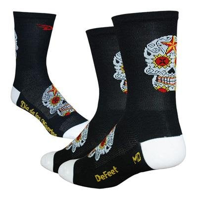 DeFeet Aireator Striper Cuff Socks