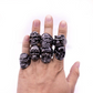 12pcs Skull Skeleton Gothic Biker Rings Men's Rock Punk Ring Party Favor Jewelry lots