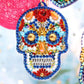 4Pcs Full Special Shaped Diamond Painting Skull