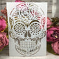 4Pcs/Lot A4 Skull Skeleton Ghost DIY Layering Stencils Painting Scrapbook