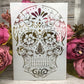 4Pcs/Lot A4 Skull Skeleton Ghost DIY Layering Stencils Painting Scrapbook