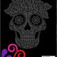 Sugar Skull Coloring Book: Unique Coloring Book Easy, Fun, Beautiful Coloring Pages for Adults