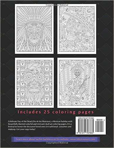 Sugar Skulls: The Adult Coloring Book