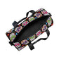 Day Of The Dead Sugar Skull Travel Duffle Bag Sports Luggage with Backpack Tote Gym Bag for Man and Women