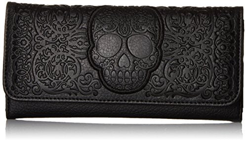 Loungefly Lattice Skull Wallet