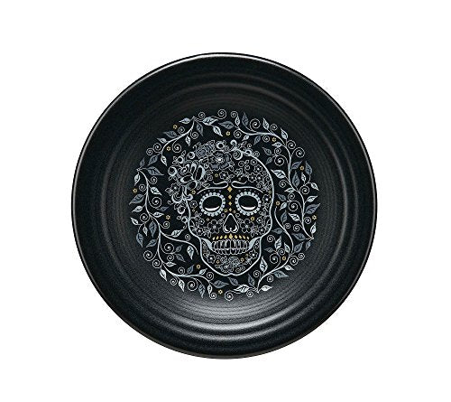 Fiesta Skull and Vine 9" Luncheon Plate