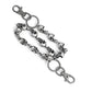 59CM Men's Waist Key Chain Skull Head Metal Vintage Hip Hop Gothic Punk Skeleton Pants Trousers Jean Biker Wallet Key Ring