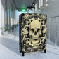 Gothic skull Suitcases, Halloween skull grim reaper suitcase luggage