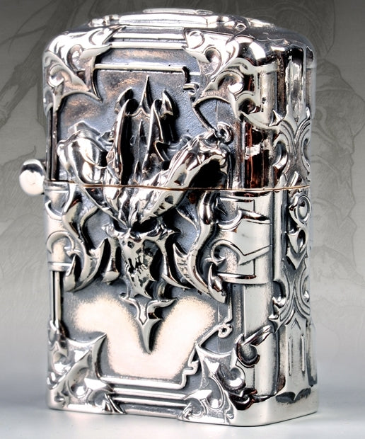 6*4.8*2.5cm 230g handamade 925 sterling silver Pineapple Diablo 3 kerosene lighter