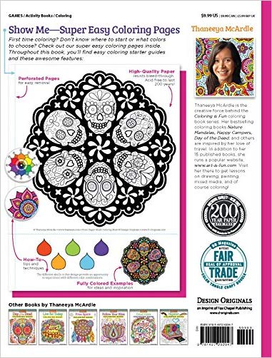 Sugar Skulls Coloring Book (Coloring Is Fun) (Design Originals)