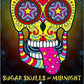 Sugar Skulls at Midnight Adult Coloring Book: Midnight Edition: A Unique Black Background Paper Antistress Coloring Gift for Men, Women, Teenagers & ... Mindful Meditation & Relaxation) (Volume 1)