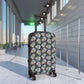 Day of the dead Sugar skull Suitcases, sugar skull luggage, dia de los muertos suitcase luggage