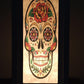 Vintage Handmade Asian Oriental Fantasy Skull Bedside Table Light