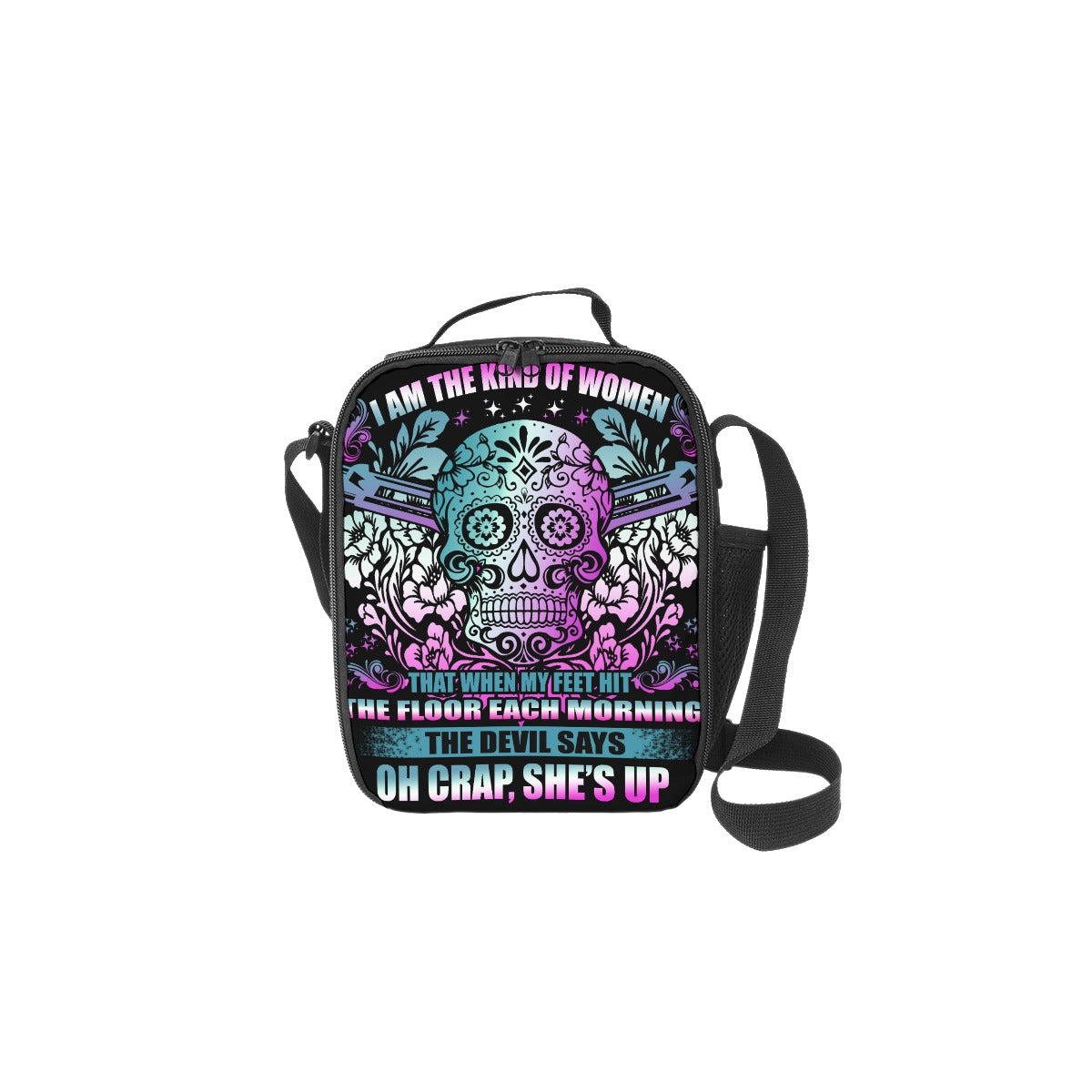 Sugar skull Lunch Box Bags, Day of the dead lunch box bags