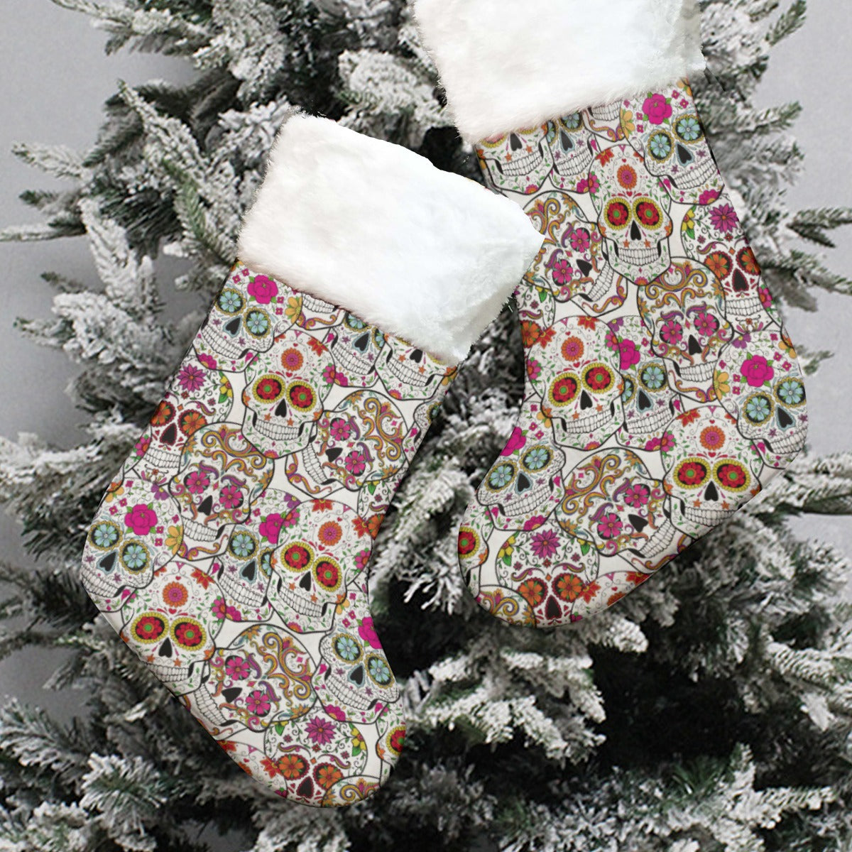 Day of the dead All-Over Print Christmas Socks