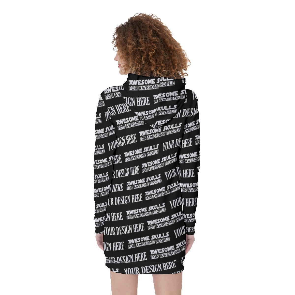 Custom print on demand pod Women's Hoodie Long Hoodie