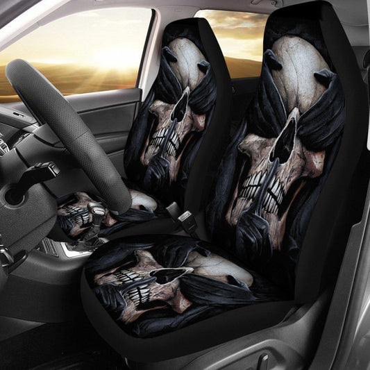 See no hear no speak no evils Universal Car Seat Cover With Thickened Back