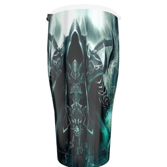 Gothic Grim reaper skeleton skull Tumbler 30oz