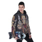 Grim reaper gothic Men's Heavy Fleece Raglan Hoodie