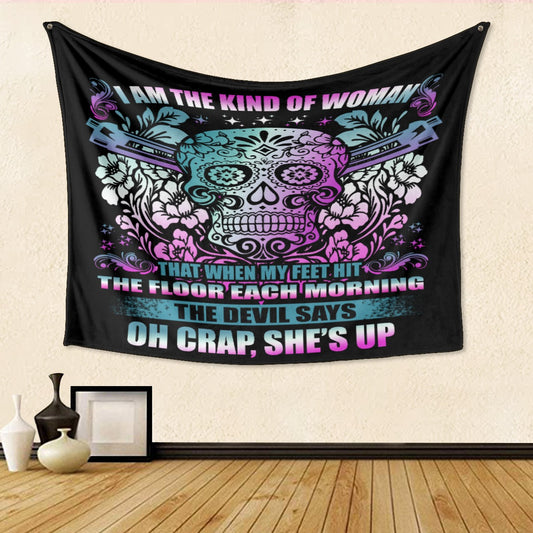 Sugar skull Tapestry