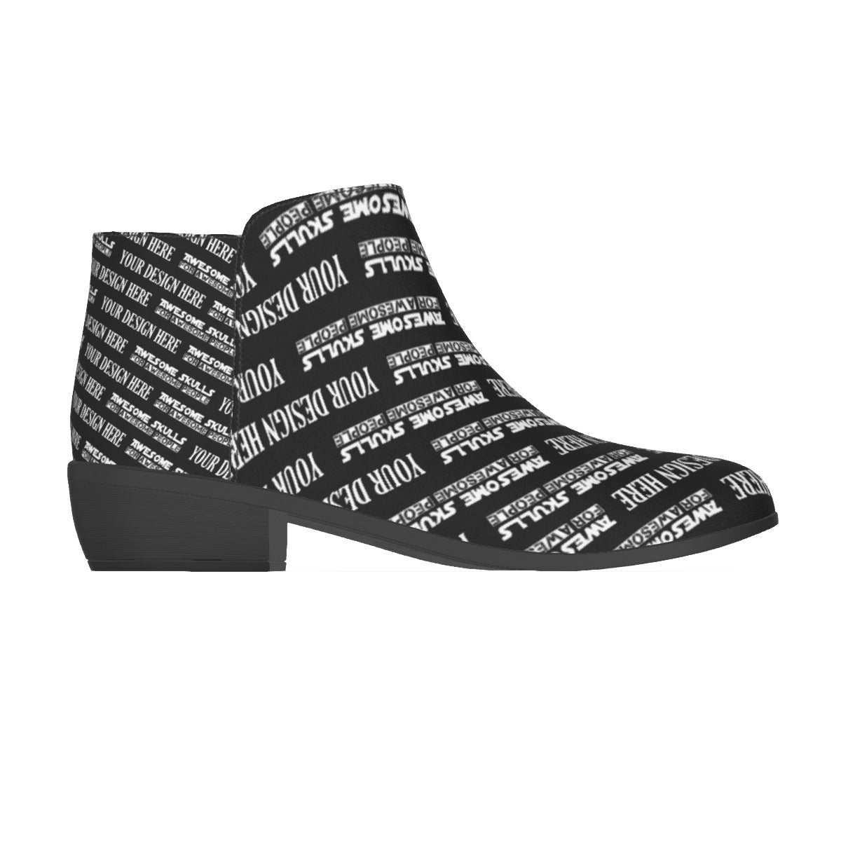 Custom Print on Demand POD Women's Fashion Boots