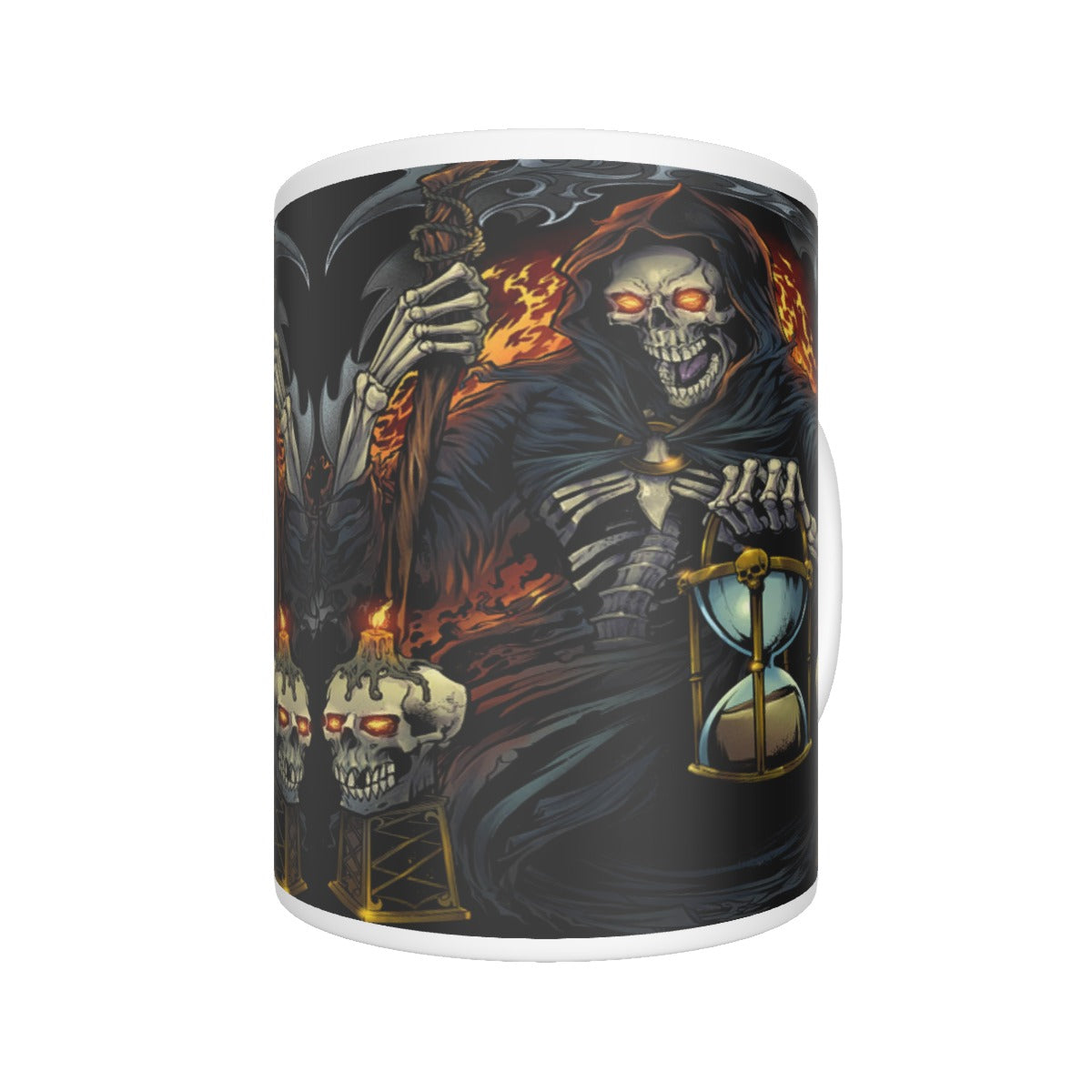 Grim reaper gothic Ceramics mug