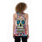 Dia de los muertos Women's Back Hollow Tank Top