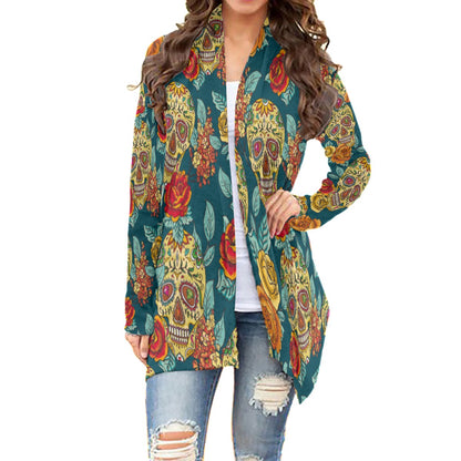 Day of the dead Women's Cardigan With Long Sleeve