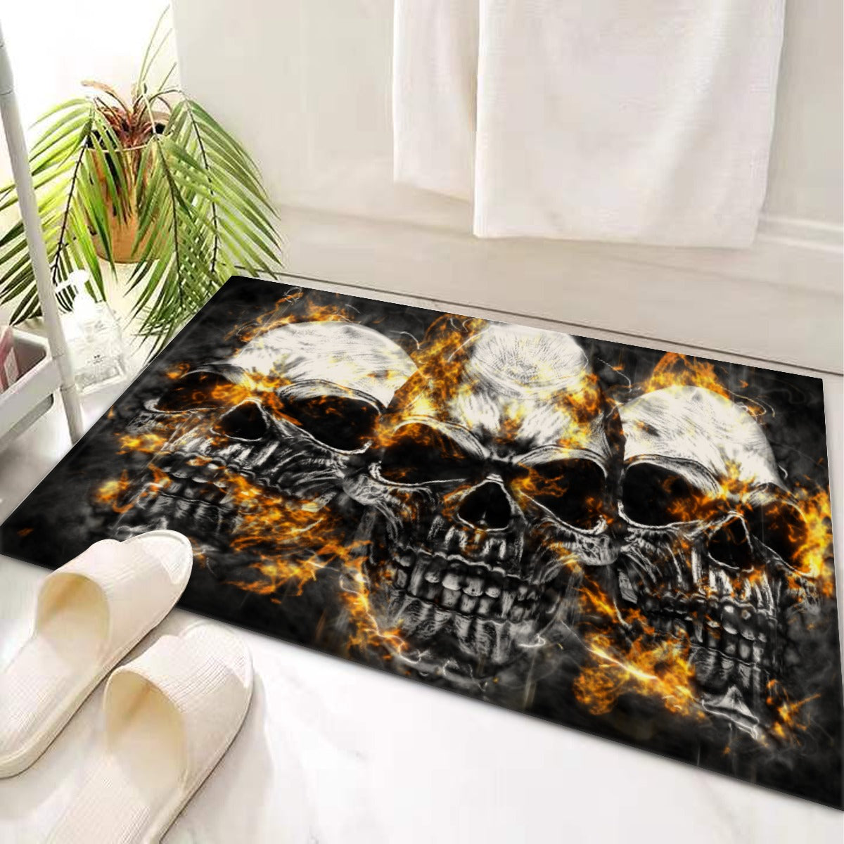 Skull Door Mat