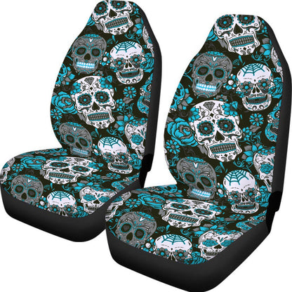 Day of the dead sugar skull Universal Car Seat Cover With Thickened Back