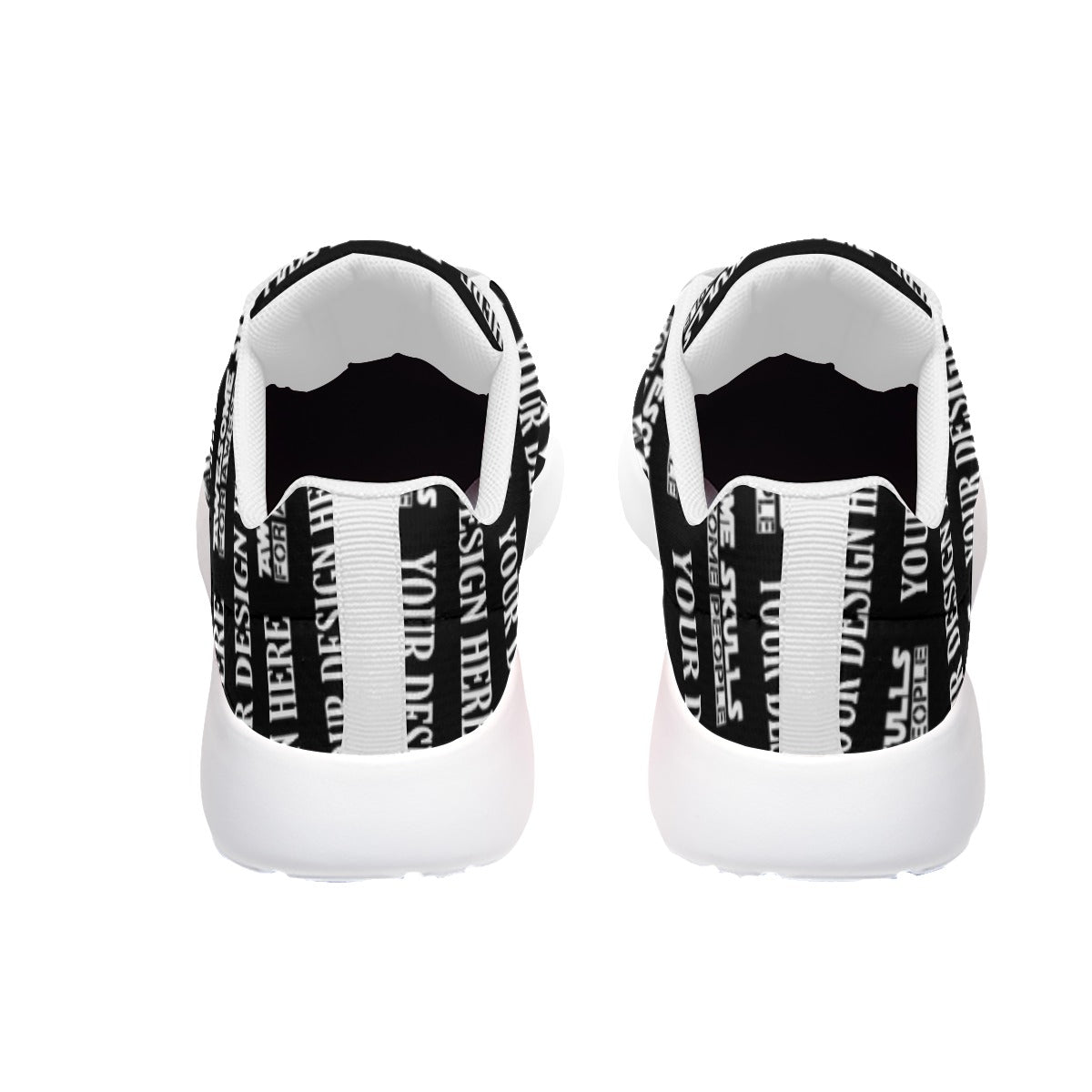 Custom Print on Demand POD Women's Platform Sneakers