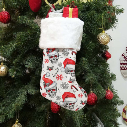SKull All-Over Print Christmas Socks