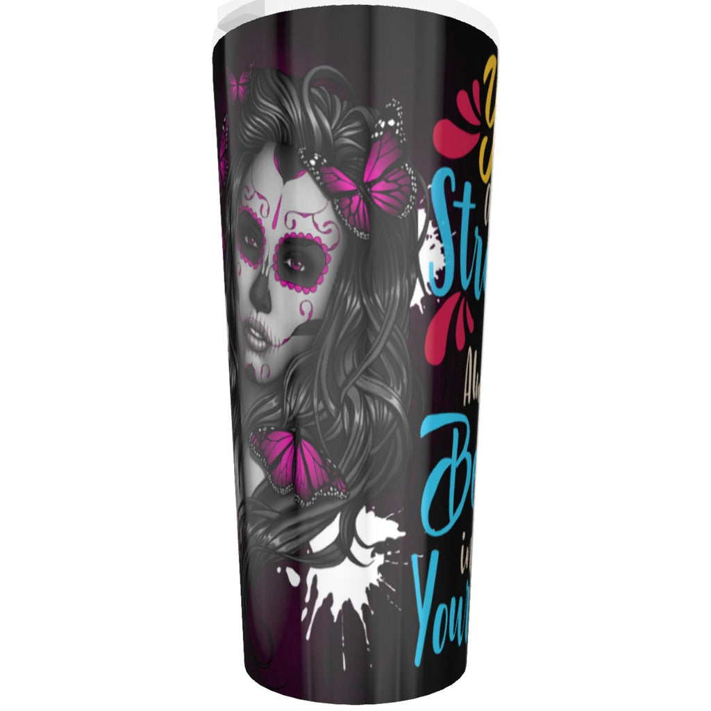 Sugar skull Cone Tumbler 30oz