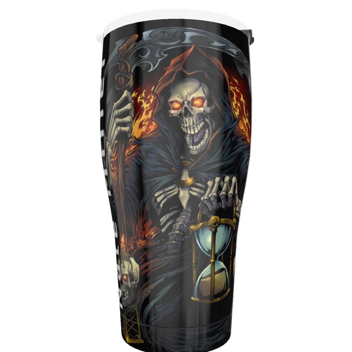 Grim reaper skull Tumbler 30oz