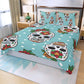 Sugar skull Three Piece Duvet Cover Set