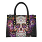 Sugar skull Women's Tote Bag With Black Handle